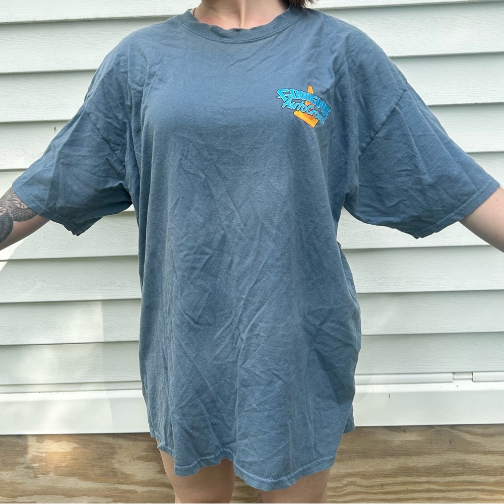 👕 Vintage Light Blue Goodguys AutoCross T-Shirt 🚗✨